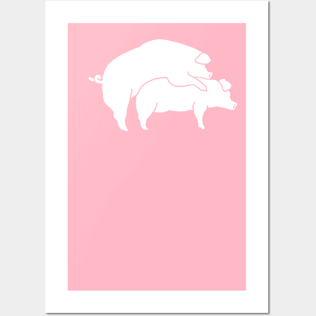 PIGS Wall Art by kumapon